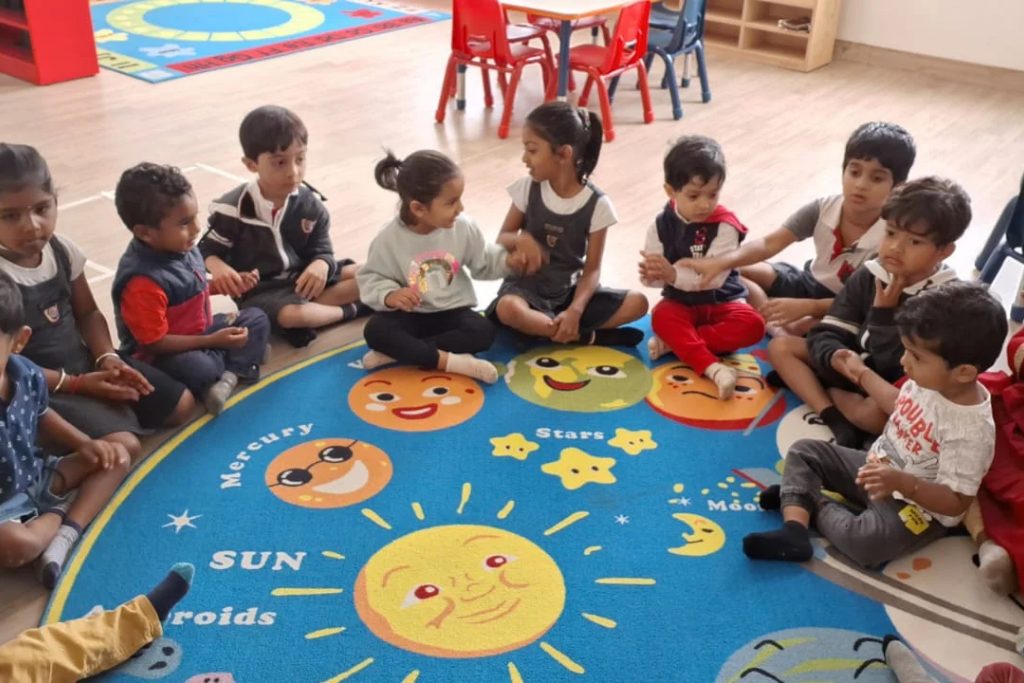Students in the Cambridge Primary Stage